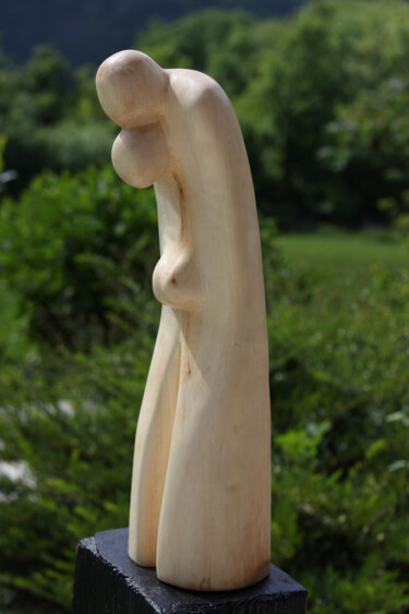 Sculptuur getiteld "Souple couple" door Max Bernard, Origineel Kunstwerk