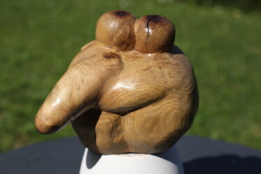 Sculpture intitulée "Voulez-vous danser…" par Max Bernard, Œuvre d'art originale, Bois