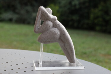 Скульптура под названием "Couple SF" - Max Bernard, Подлинное произведение искусства, Камень