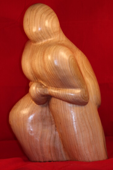 Sculpture titled "Démesure" by Max Bernard, Original Artwork, Wood