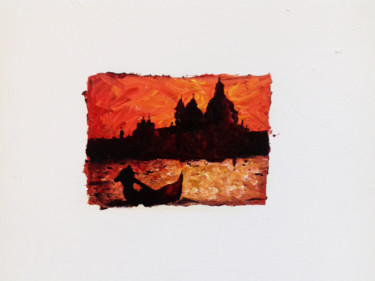 Pittura intitolato "venezia.jpg" da Max Croci, Opera d'arte originale, Acrilico