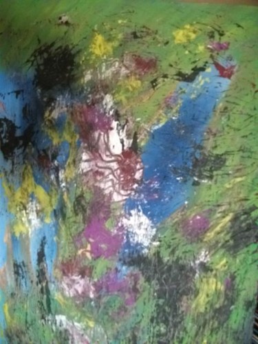 Malerei mit dem Titel "ABSTRAIT" von Max-Denis Deperrois, Original-Kunstwerk, Öl