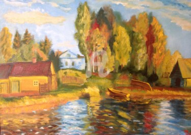 Painting titled "Копия в вольной тра…" by Max Trubachev (Art_TM_V), Original Artwork, Oil