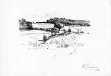 Drawing titled "Passing through time" by Maxine Cameron, Original Artwork, Graphite