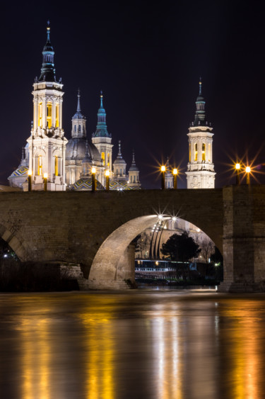 Фотография под названием "Pilar y Puente" - Max Bauwens, Подлинное произведение искусства, Цифровая фотография