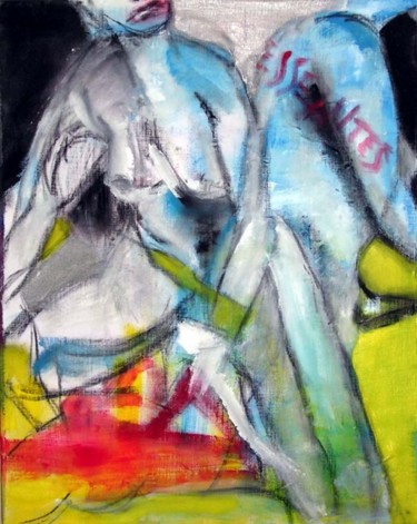 Pittura intitolato "Vivisezione" da Max Costa, Opera d'arte originale