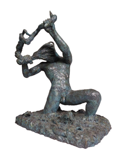 Sculpture titled "Vicissitudes" by Maxence Landon, Original Artwork, Bronze