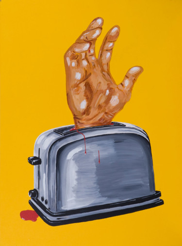 Painting titled "manual-toaster.jpg" by Maxim Tutunarov, Original Artwork