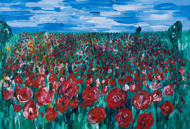 Painting titled "the-poppies.jpg" by Maxim Tutunarov, Original Artwork