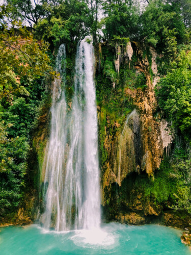 Fotografie getiteld "Waterfall - Photogr…" door Maxime Guengant, Origineel Kunstwerk, Digitale fotografie