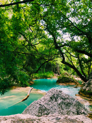 Photographie intitulée "The Pure River" par Maxime Guengant, Œuvre d'art originale, Photographie numérique