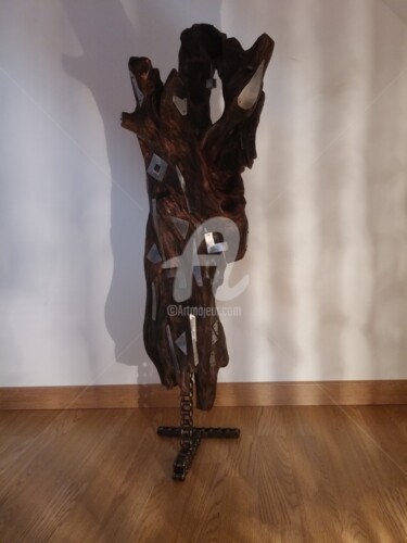 Sculpture intitulée "L'inconnu" par Madier, Œuvre d'art originale