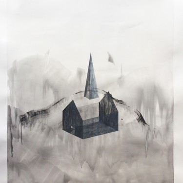 Peinture intitulée "mary Church 001" par Maxime Crombez, Œuvre d'art originale, Gouache