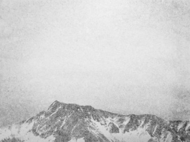 Photography titled "la montagne" by Maxime Tauban, Original Artwork, Digital Photography Mounted on Cardboard