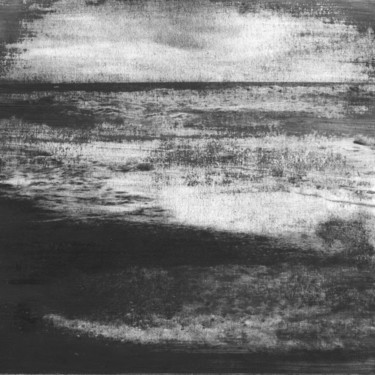 Peinture intitulée "océan" par Maxime Tauban, Œuvre d'art originale, Photographie numérique Monté sur Panneau de bois