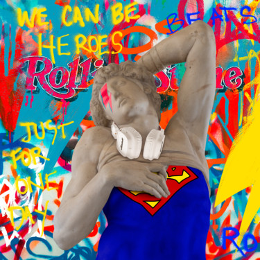 Digital Arts με τίτλο "We Can Be Heroes" από Maxl, Αυθεντικά έργα τέχνης, Ψηφιακή ζωγραφική