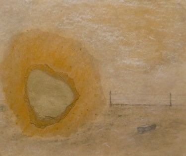 Malerei mit dem Titel "Sans titre" von Maxime Mucret, Original-Kunstwerk, Öl