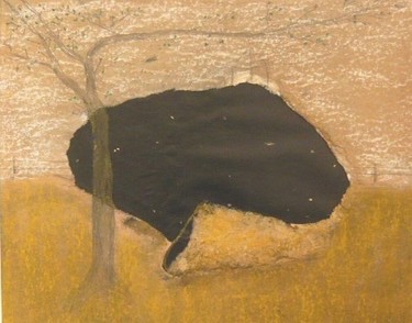 Painting titled "Sans titre" by Maxime Mucret, Original Artwork, Oil