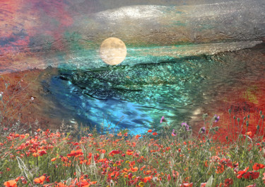 Arts numériques intitulée "Le printemps arrive…" par Max Parisot Du Lyaumont, Œuvre d'art originale, Photo montage Monté sur…
