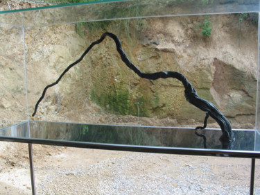 Sculpture intitulée "Raiz" par Mayte Vieta, Œuvre d'art originale