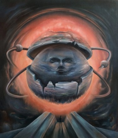 Картина под названием "" Rebirth " Перерож…" - Igor Mazaletskiy, Подлинное произведение искусства, Масло Установлен на Дерев…