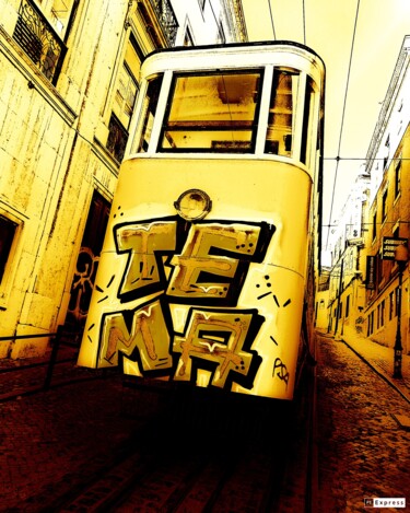 Фотография под названием "Lisbonne" - Patrick Maze, Подлинное произведение искусства, Цифровая фотография