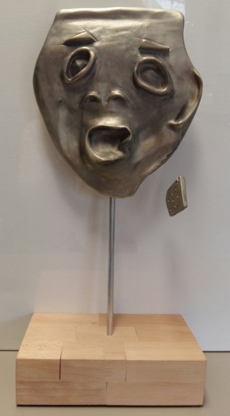 Skulptur mit dem Titel "GABALLÉ" von Patricia Mazzeo, Original-Kunstwerk, Terra cotta
