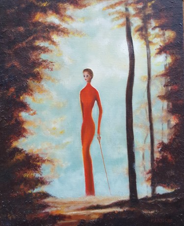 Peinture intitulée "Brumaire" par Marie Baudry (Marylene), Œuvre d'art originale, Huile