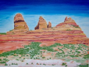 Painting titled "Sedona Afternoon (t…" by Mary Beth Dolan, Original Artwork