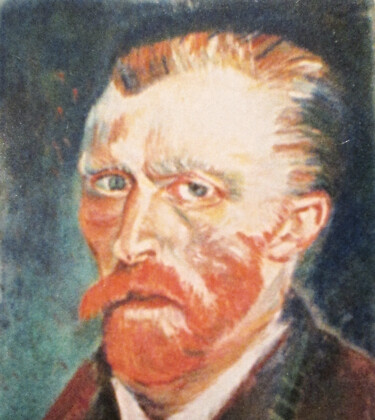 Disegno intitolato "Vincent" da Mc Devésa, Opera d'arte originale, Pastello