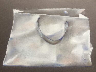 Painting titled "BAG" by Mc Toulouse, Original Artwork, Pastel