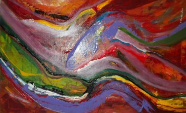 Peinture intitulée "Caminos de libertad" par Patricia Mc Alister, Œuvre d'art originale, Acrylique