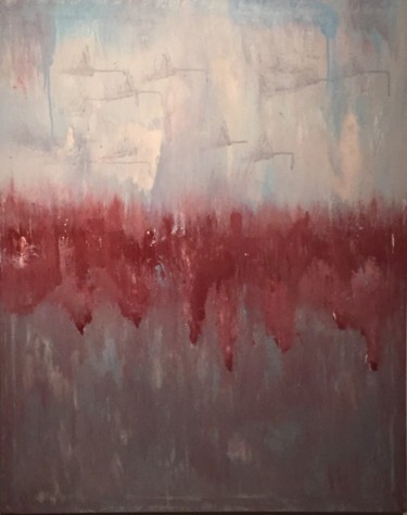 Pintura intitulada "La niebla" por Patricia Mc Alister, Obras de arte originais, Acrílico