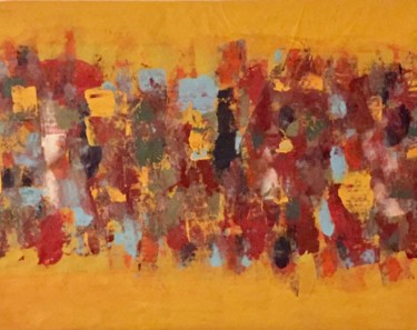 Through the windows III Pintura titulada "Through the windows…" por Patricia Mc Alister, Obra de arte original, Acrílico