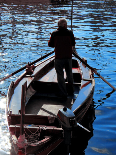 Photography titled "The Oarsman" by William Attard Mccarthy, Original Artwork, Digital Photography