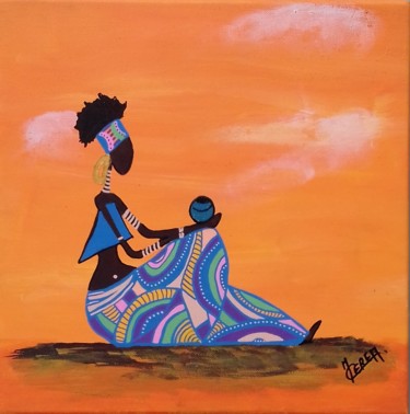 Painting titled "awa" by Mcerea, Original Artwork, Acrylic