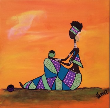 Painting titled "solani" by Mcerea, Original Artwork, Acrylic