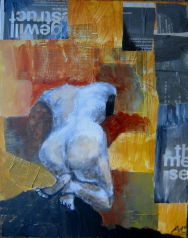 Painting titled "Incognito" by Agnes Mclaughlin, Original Artwork
