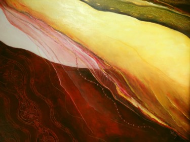 Картина под названием "Harmonie 2" - Matray Marie-Christine, Подлинное произведение искусства, Масло