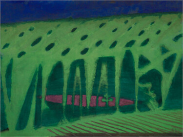 Картина под названием "Forest edge" - Mcniti11, Подлинное произведение искусства, Акрил