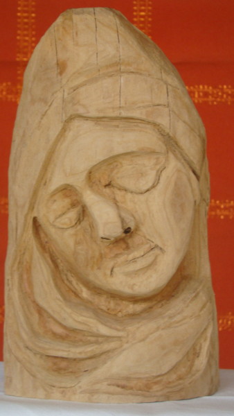 Sculpture titled "recueillement.jpg" by Martine Chatain Ottelé, Original Artwork