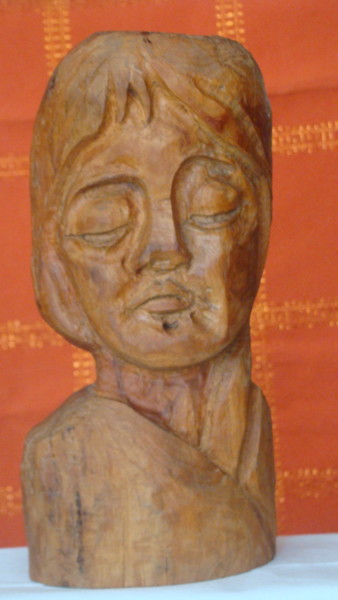 Sculpture titled "jeune-garcon.jpg" by Martine Chatain Ottelé, Original Artwork