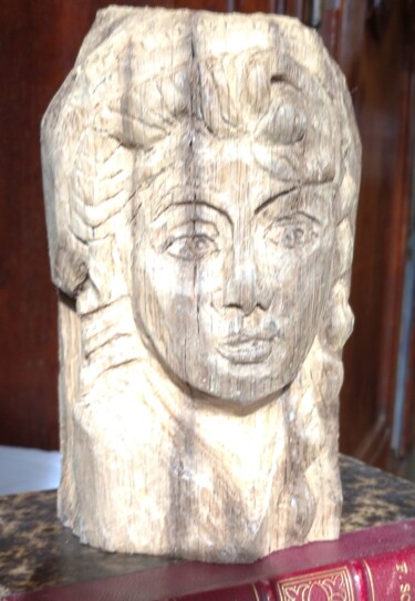 雕塑 标题为“intériorité” 由Martine Chatain Ottelé, 原创艺术品, 木