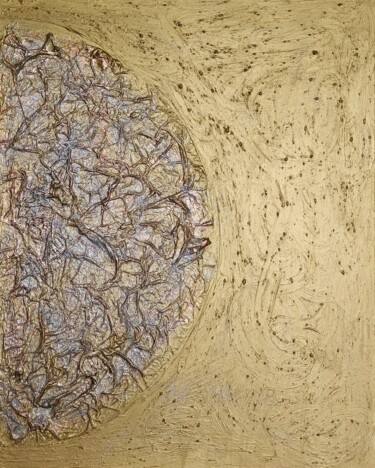 Malarstwo zatytułowany „Semiluna” autorstwa Mco, Oryginalna praca, Akryl Zamontowany na Drewniana rama noszy
