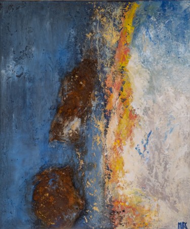 Peinture intitulée "Orion" par Mck, Œuvre d'art originale, Huile