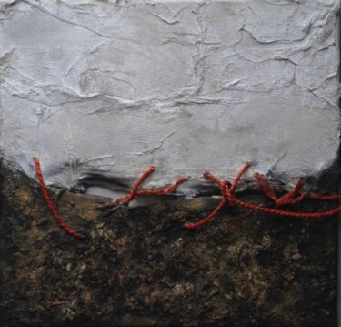 Pittura intitolato "Panser les cicatric…" da Mck, Opera d'arte originale, Acrilico