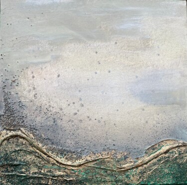 Картина под названием "Ouragan" - Md Maryna Dzerkalnaya, Подлинное произведение искусства, Акрил