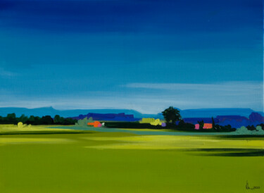 Peinture intitulée "La Provence – Homma…" par Maria Del Carmen Villaveces, Œuvre d'art originale, Acrylique Monté sur Châssi…