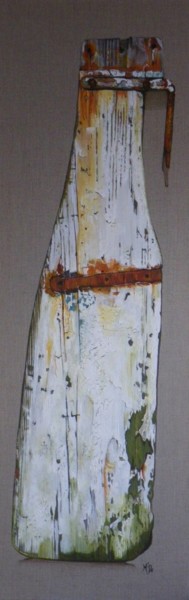 Peinture intitulée "gouvernail-de-pinas…" par M'Do, Œuvre d'art originale, Acrylique