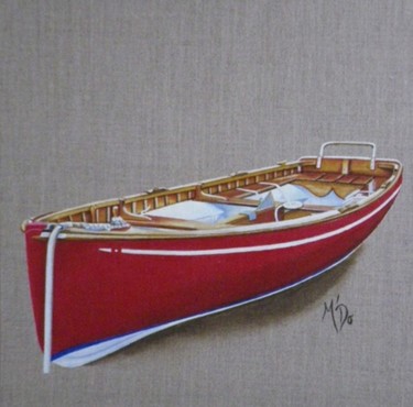 Peinture intitulée "le-corsaire.jpg" par M'Do, Œuvre d'art originale, Acrylique
